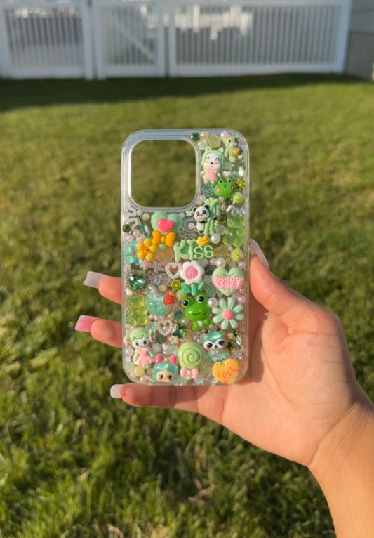 Emerald Enchanted iPhone 14 pro case